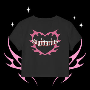 Sagittarius Kitty Cat Women's Baby Tee