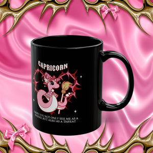 Capricorn Halloween Cartoon Mug