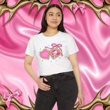 Load image into Gallery viewer, Kitty Cat Locket Crop Top
