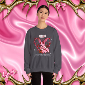 Gemini Halloween Cartoon Unisex Crewneck Sweatshirt