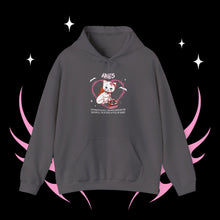 Load image into Gallery viewer, Aries Halloween Kitty Cat Unisex Hoodie
