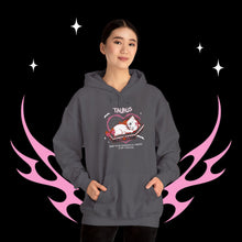 Load image into Gallery viewer, Taurus Halloween Kitty Cat Unisex Hoodie
