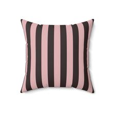 Load image into Gallery viewer, Juicy Stripe Faux Suede Square Pillow
