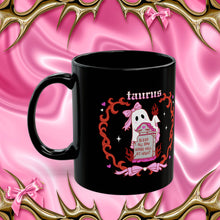 Load image into Gallery viewer, Taurus Halloween Ghost Mug
