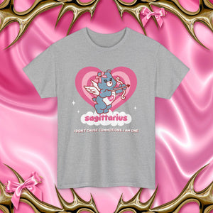 Sagittarius Care Bear Cartoon Unisex Short Sleeve Tee