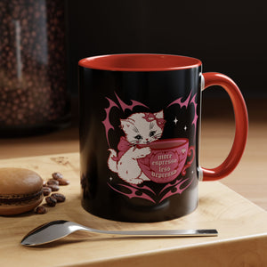 More Espresso Less Depresso Kitty Cat Coffee Mug (11oz)