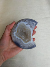 Load image into Gallery viewer, Agate Druzy Moon
