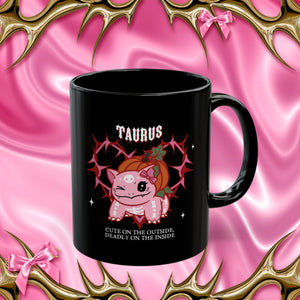 Taurus Halloween Cartoon Mug