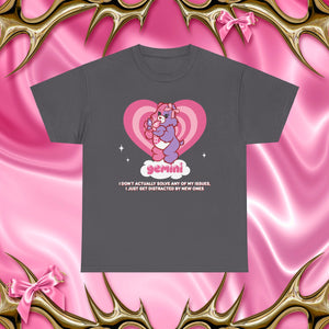 Gemini Care Bear Cartoon Unisex Short Sleeve Tee