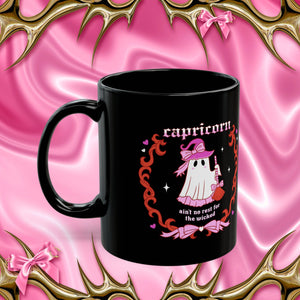 Capricorn Halloween Ghost Mug