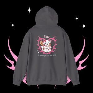 Libra Kitty Cat Unisex Hoodie