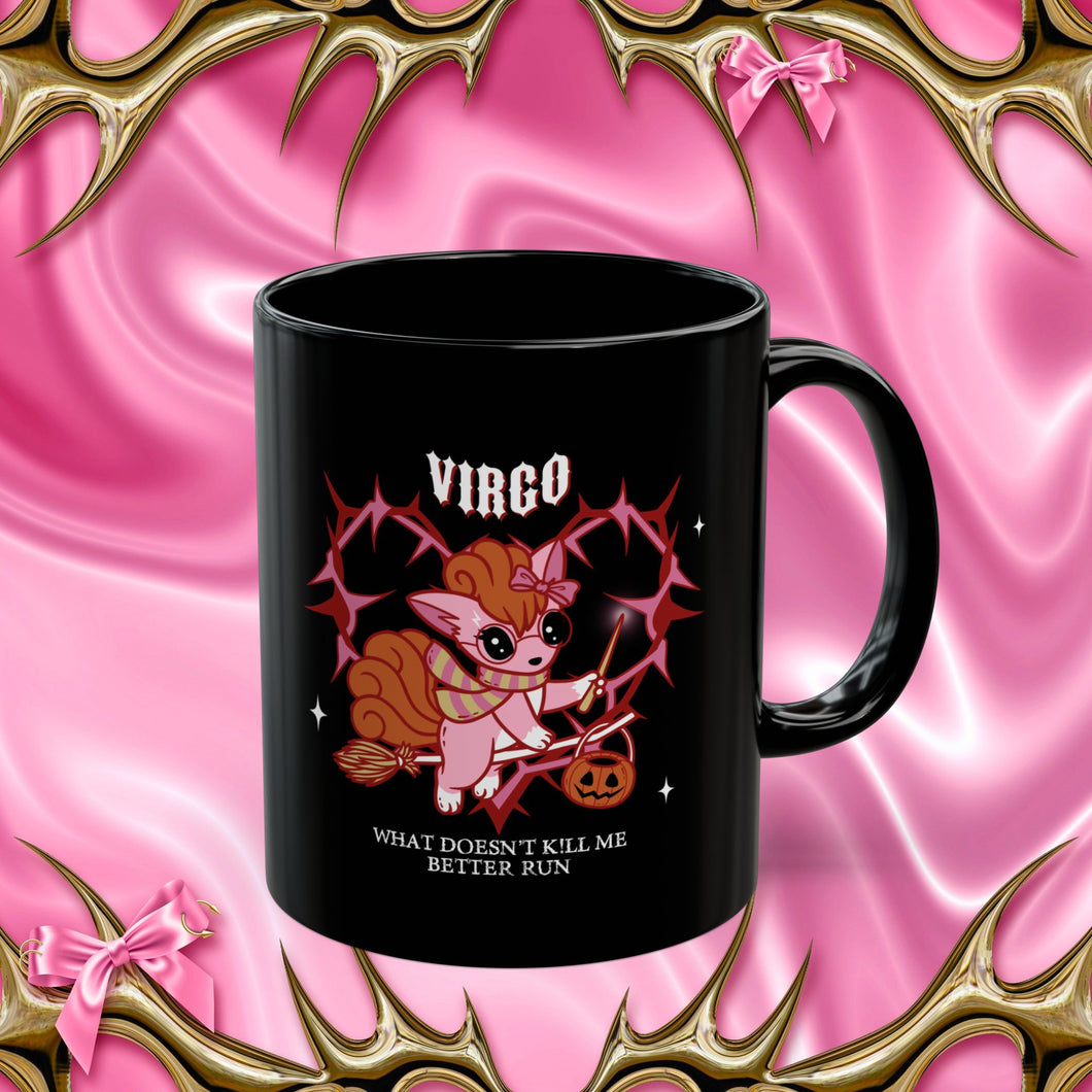 Virgo Halloween Cartoon Mug