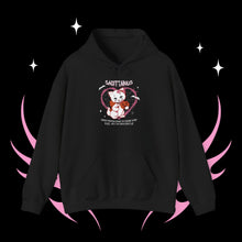 Load image into Gallery viewer, Sagittarius Halloween Kitty Cat Unisex Hoodie
