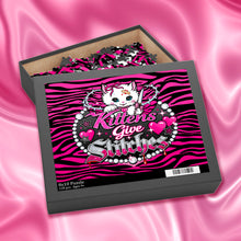 Load image into Gallery viewer, Kittens Give Stitches Logo Mcbling Puzzle (120, 252, 500-Piece)
