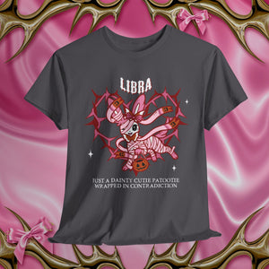 Libra Halloween Cartoon Unisex Short Sleeve Tee