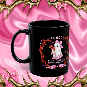 Cancer Halloween Ghost Mug