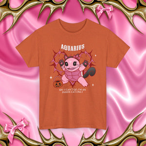 Aquarius Halloween Cartoon Unisex Short Sleeve Tee