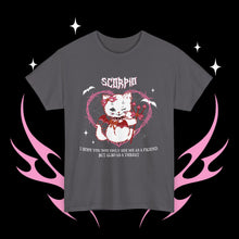 Load image into Gallery viewer, Scorpio Halloween Kitty Cat Unisex Short Sleeve Tee
