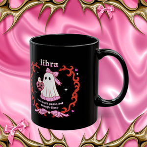 Libra Halloween Ghost Mug