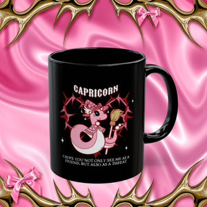 Capricorn Halloween Cartoon Mug