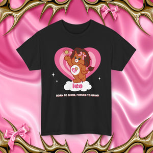 Leo Care Bear Cartoon Unisex Short Sleeve Tee