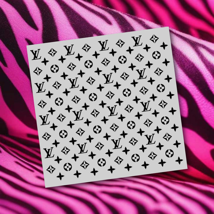 Louis Vuitton Logo Stencil
