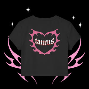 Taurus Kitty Cat Women's Baby Tee