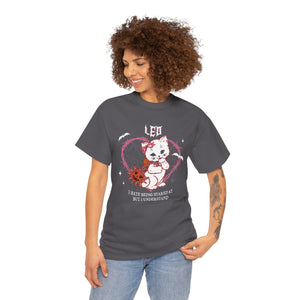 Leo Halloween Kitty Cat Unisex Short Sleeve Tee