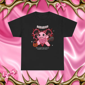 Aquarius Halloween Cartoon Unisex Short Sleeve Tee