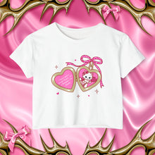 Load image into Gallery viewer, Kitty Cat Locket Crop Top
