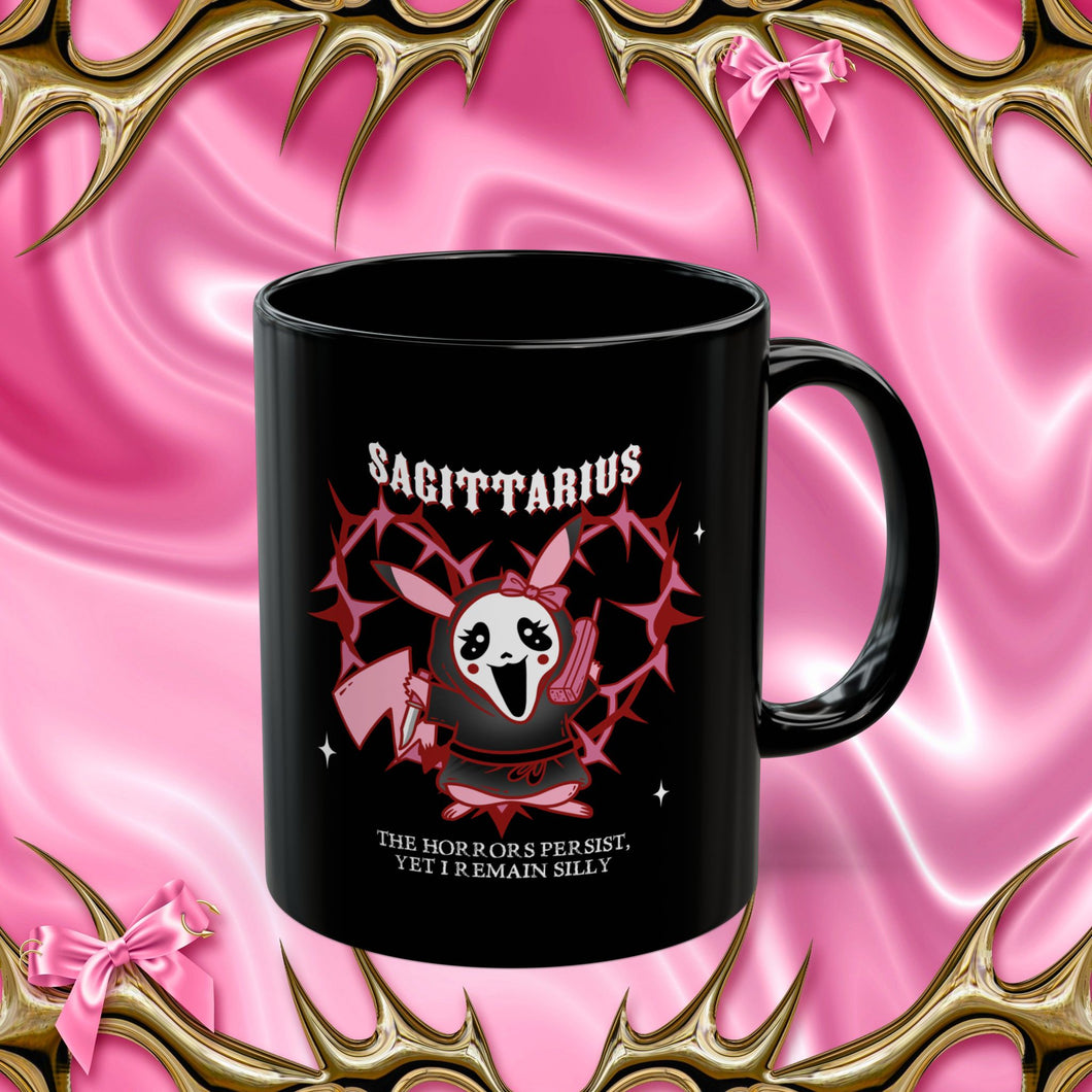 Sagittarius Halloween Cartoon Mug