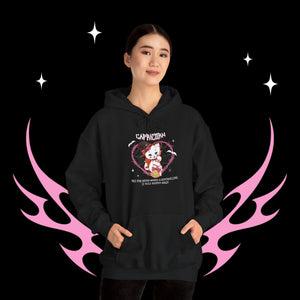 Capricorn Halloween Kitty Cat Unisex Hoodie