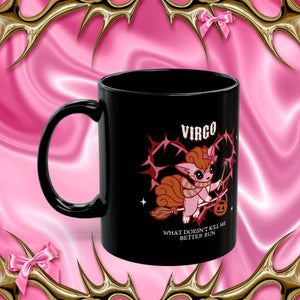 Virgo Halloween Cartoon Mug