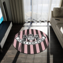 Load image into Gallery viewer, 60” Juicy Logo Round Rug
