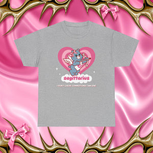 Sagittarius Care Bear Cartoon Unisex Short Sleeve Tee