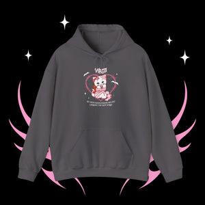 Virgo Halloween Kitty Cat Unisex Hoodie