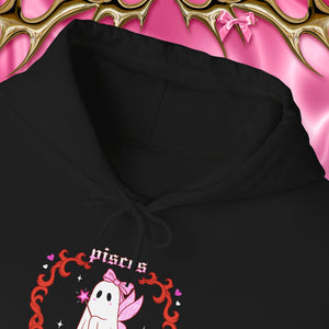 Pisces Halloween Ghost Unisex Hoodie