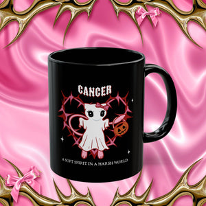 Cancer Halloween Cartoon Mug