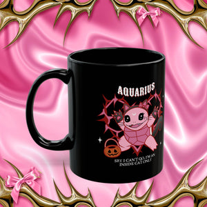 Aquarius Halloween Cartoon Mug