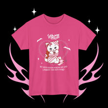 Load image into Gallery viewer, Virgo Halloween Kitty Cat Unisex Short Sleeve Tee
