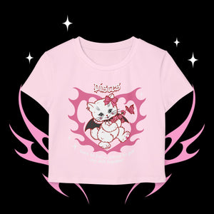 Pisces Kitty Cat Women's Baby Tee