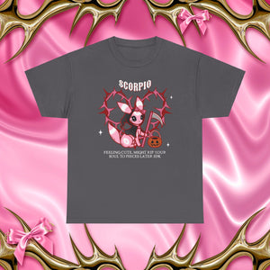 Scorpio Halloween Cartoon Unisex Short Sleeve Tee