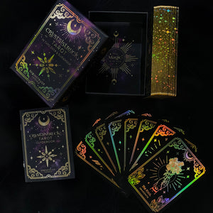 DISCOUNTED/IMPERFECT GOLD Crystalstruck Tarot© Card Deck