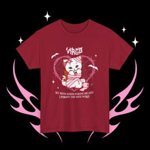 Load image into Gallery viewer, Virgo Halloween Kitty Cat Unisex Short Sleeve Tee
