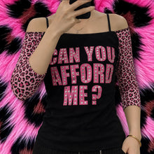 Load image into Gallery viewer, PREORDER ♡ Can You Afford Me Pink Leopard 3/4 Sleeve Top

