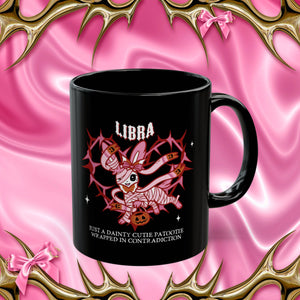 Libra Halloween Cartoon Mug