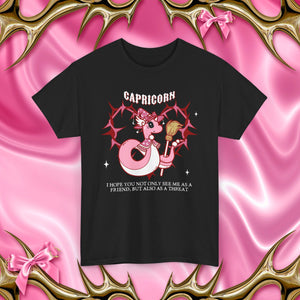 Capricorn Halloween Cartoon Unisex Short Sleeve Tee