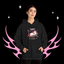 Load image into Gallery viewer, Taurus Halloween Kitty Cat Unisex Hoodie
