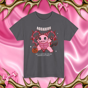 Aquarius Halloween Cartoon Unisex Short Sleeve Tee