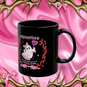 Aquarius Halloween Ghost Mug